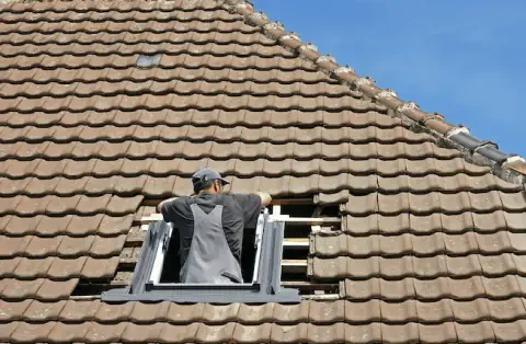 Pose de velux - Ternay